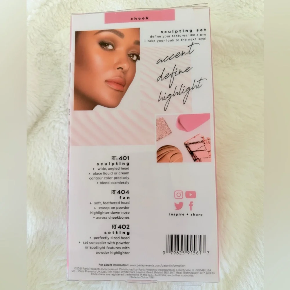 Real Techniques Cheeks - Sculpting Brush Set